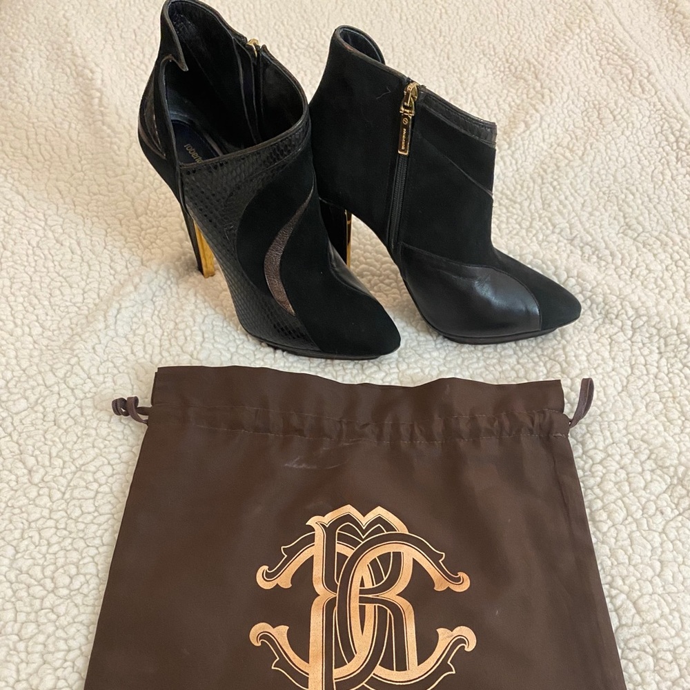 Roberto Cavalli ankle boots